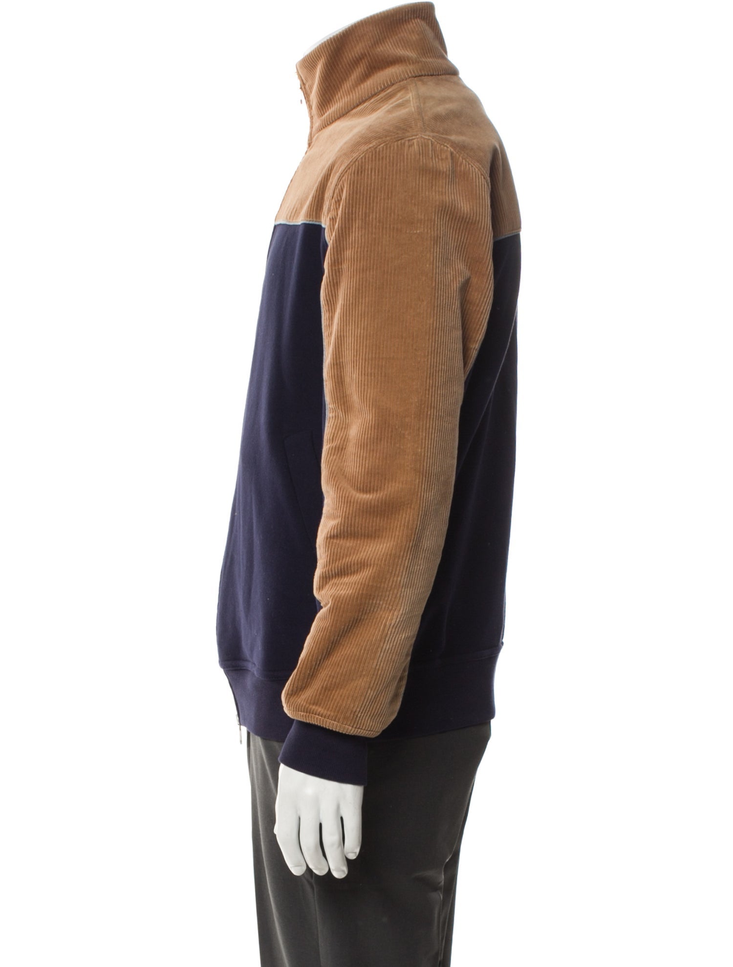 Brunello Cucinelli Colorblock Pattern Windbreaker