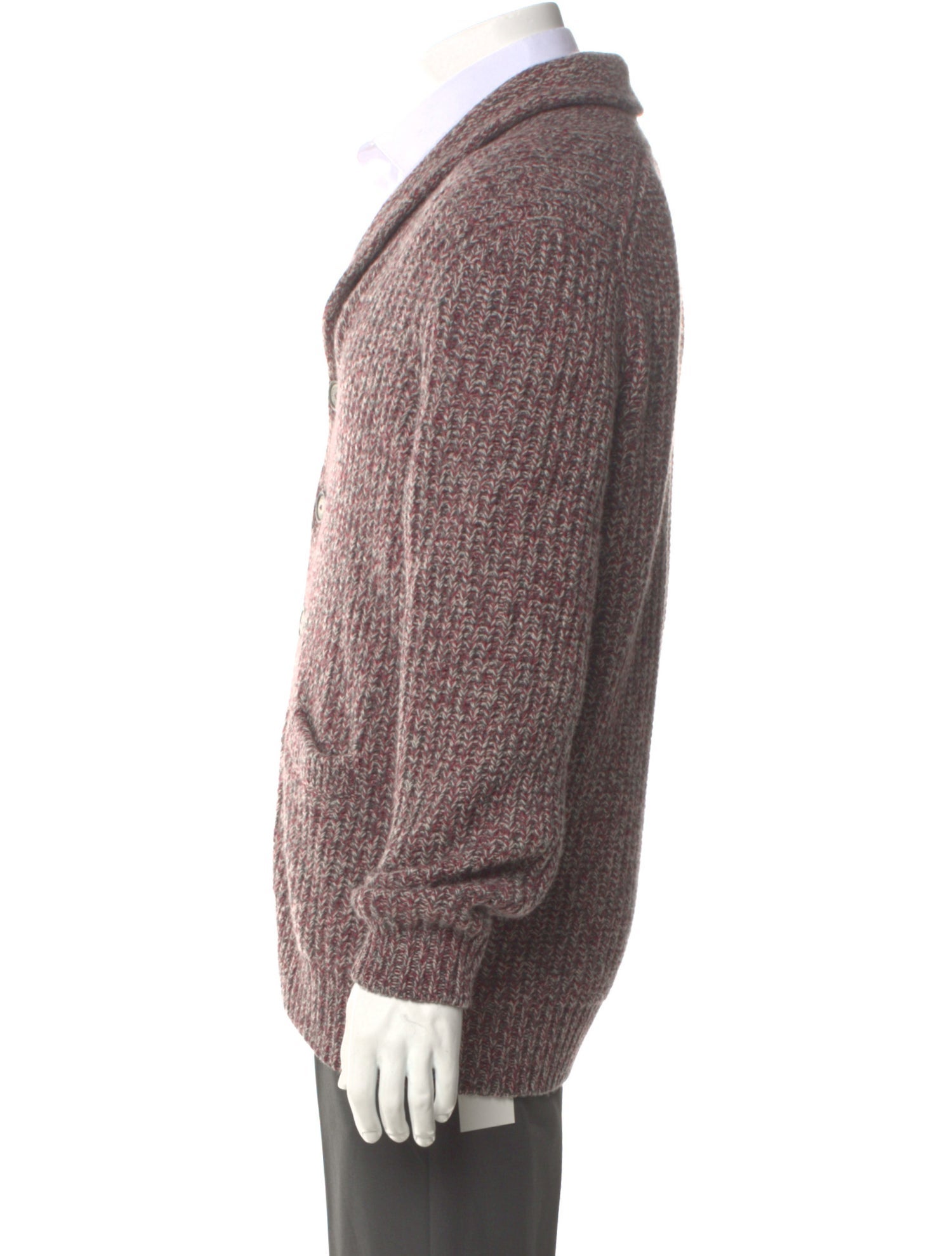 Brunello Cucinelli Cashmere Collar Cardigan