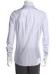 Brunello Cucinelli Striped Long Sleeve Dress Shirt