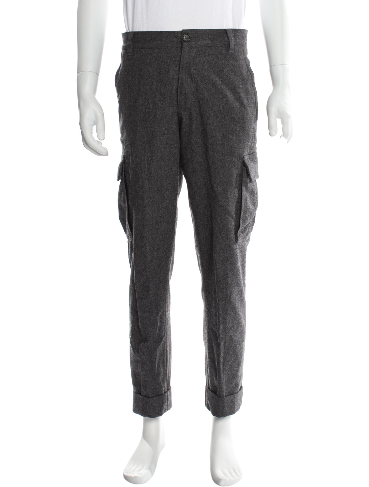 Brunello Cucinelli Wool Cargo Pants