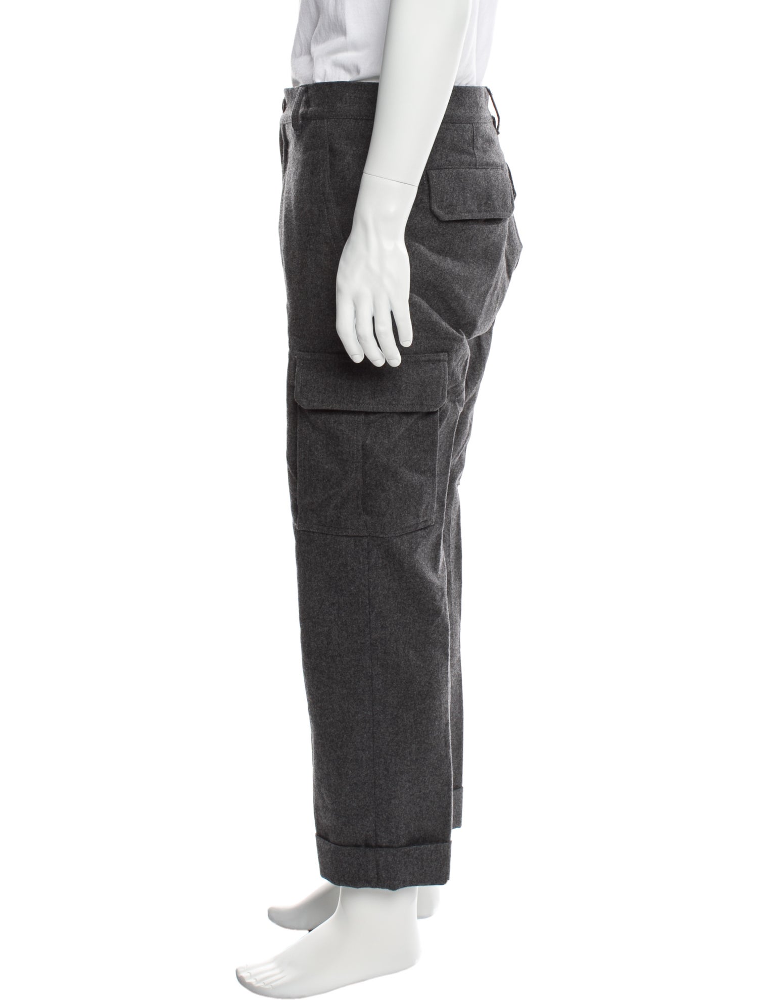 Brunello Cucinelli Wool Cargo Pants