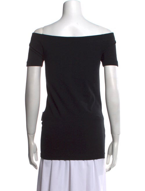 Brunello Cucinelli Off-The-Shoulder Short Sleeve T-Shirt