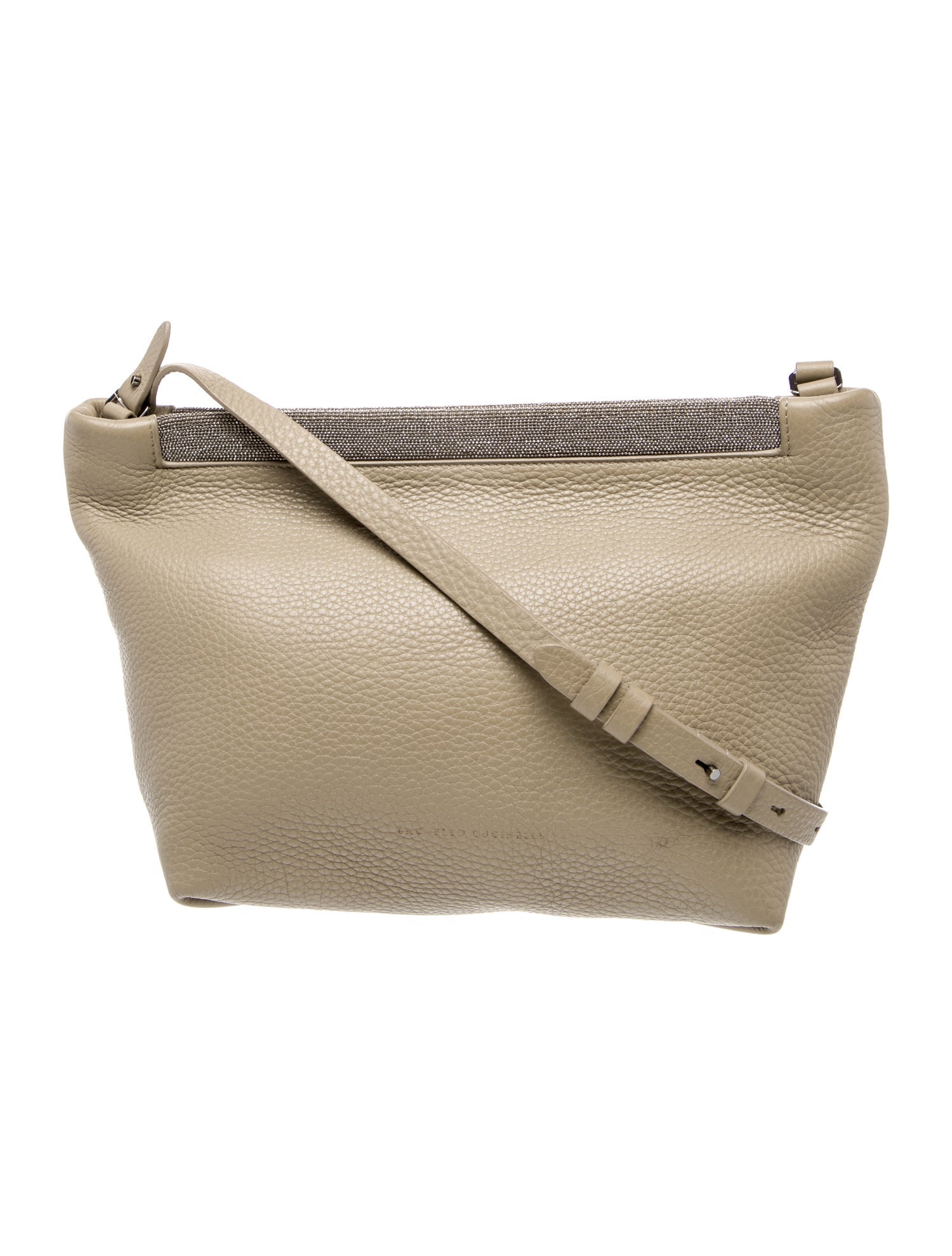 Brunello Cucinelli Leather Crossbody Bag