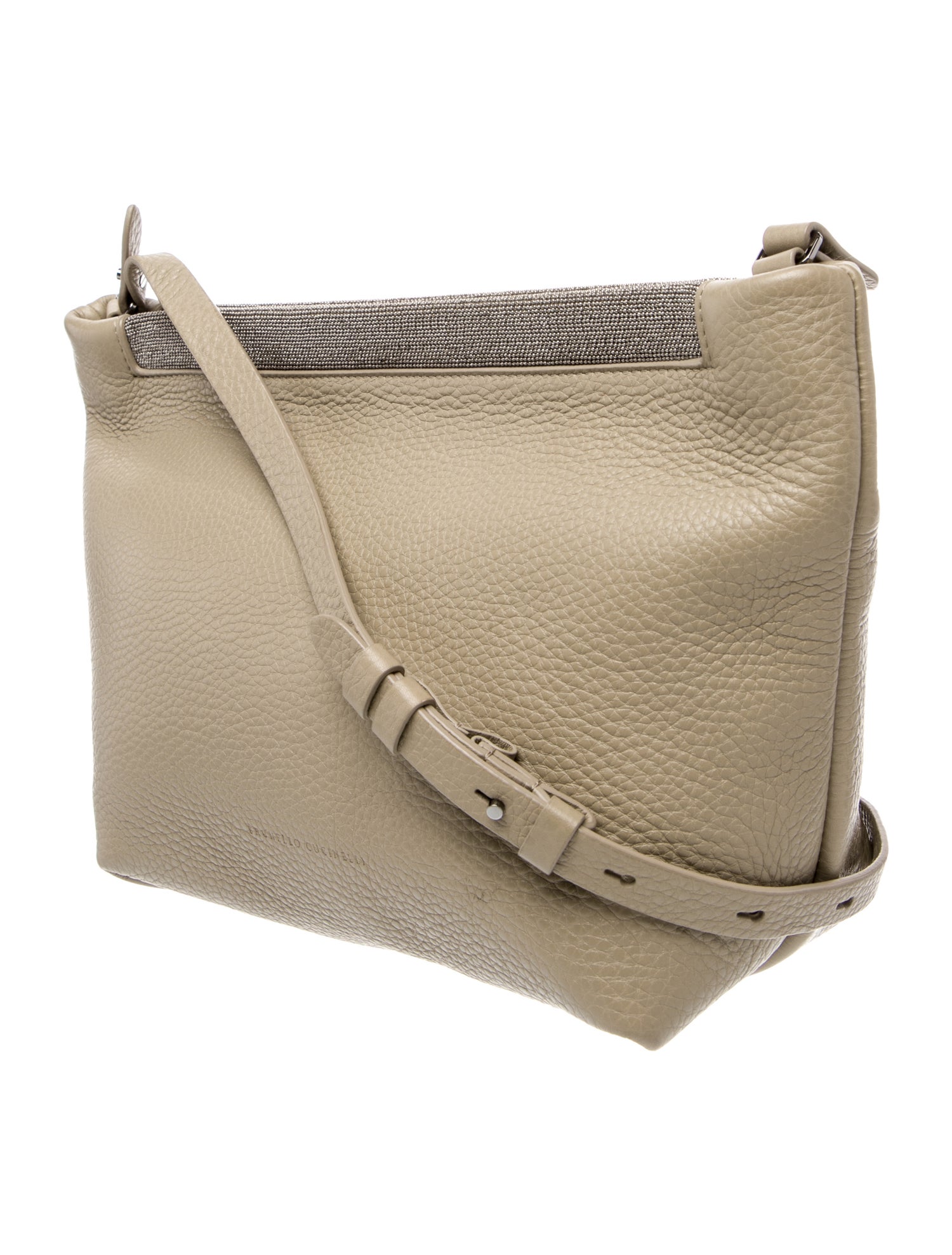 Brunello Cucinelli Leather Crossbody Bag