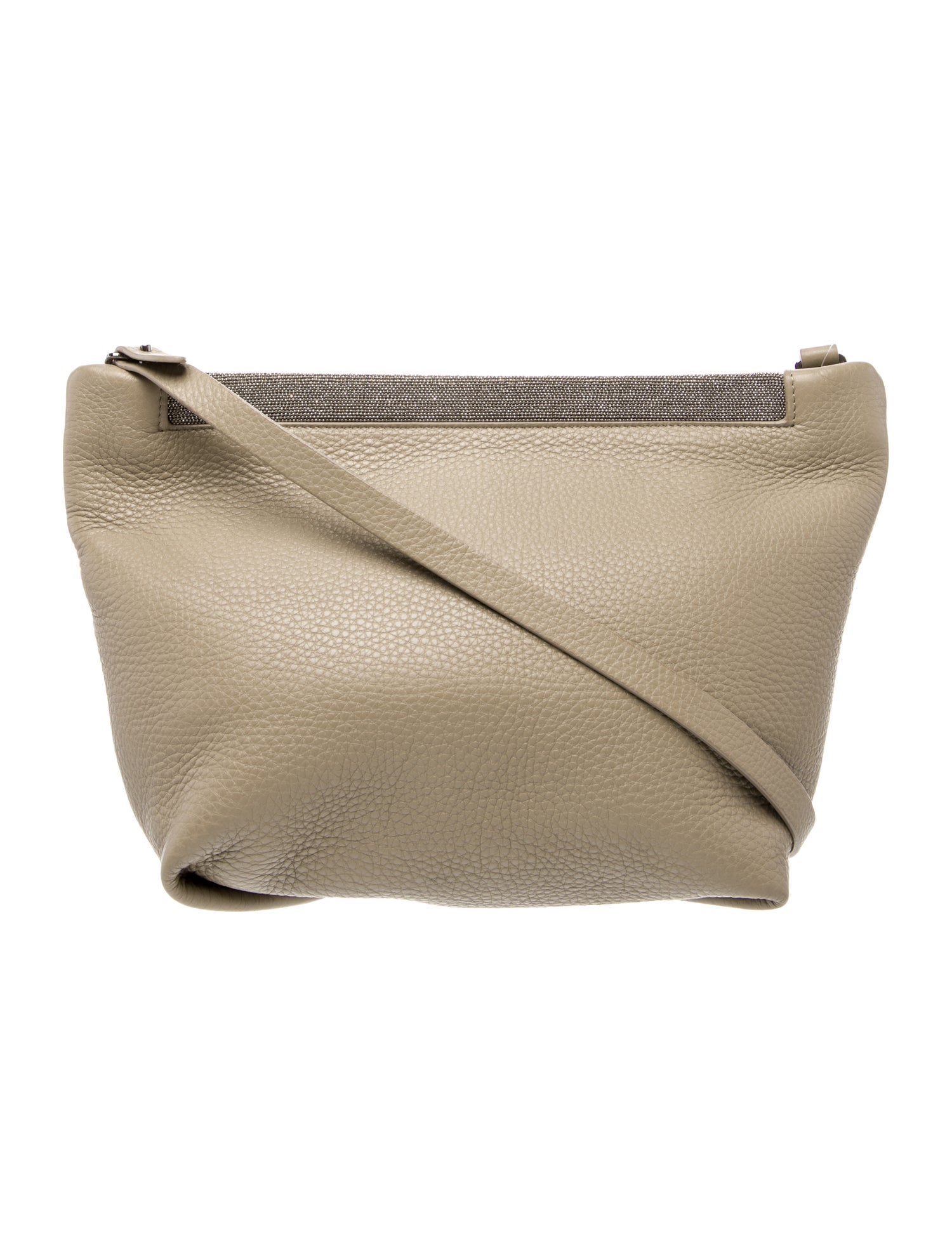 Brunello Cucinelli Leather Crossbody Bag