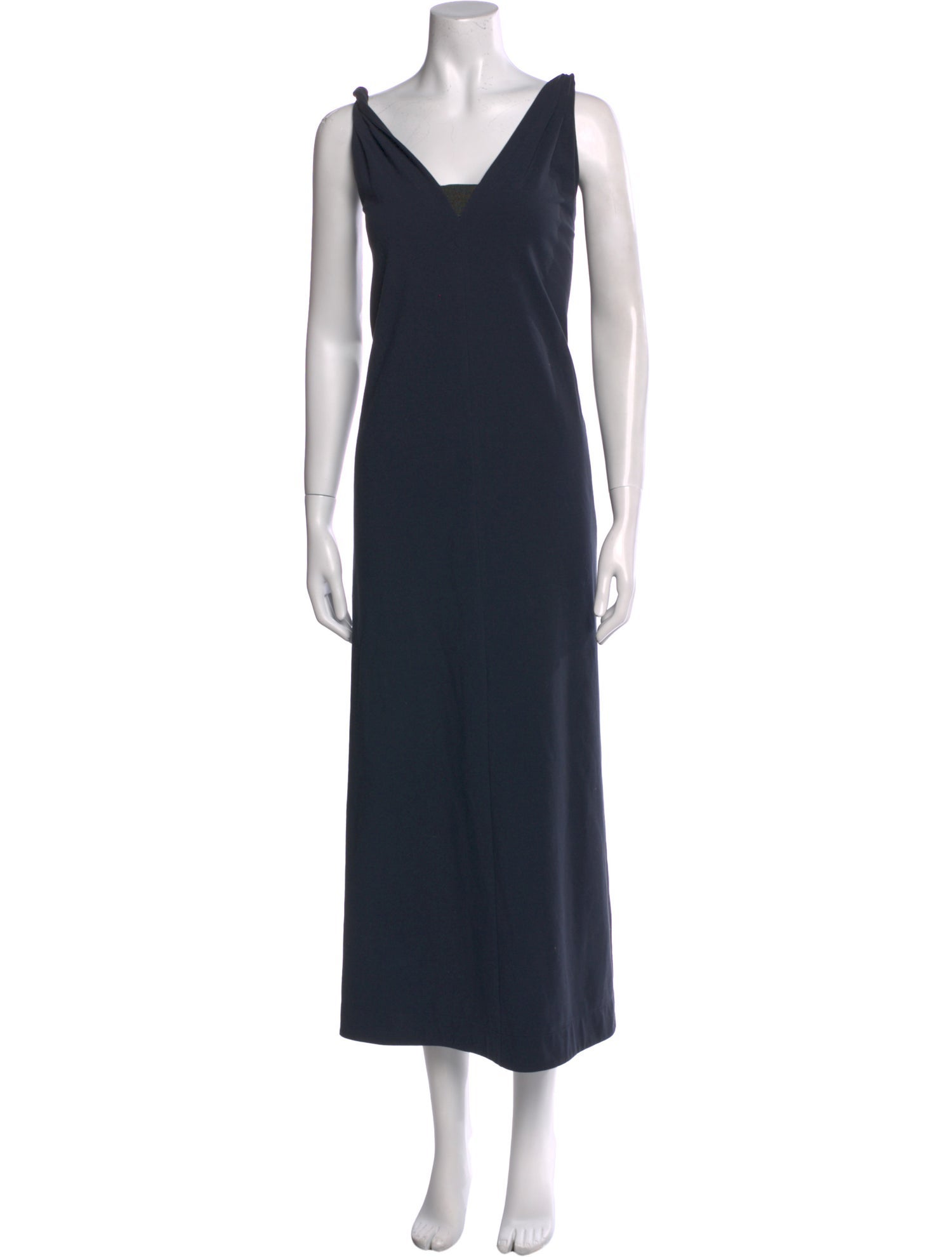 Brunello Cucinelli V-Neck Long Dress