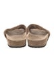 Brunello Cucinelli Monili Suede Slides