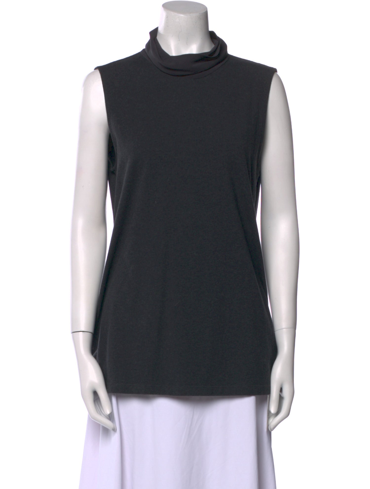 Brunello Cucinelli Turtleneck Sleeveless Top