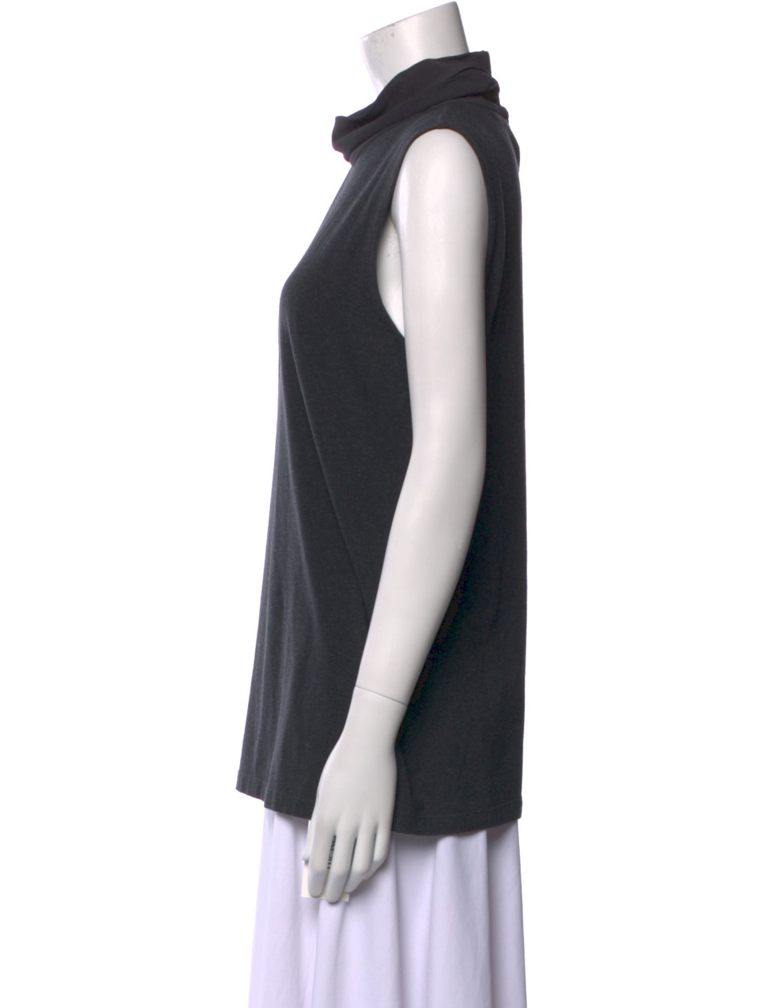 Brunello Cucinelli Turtleneck Sleeveless Top