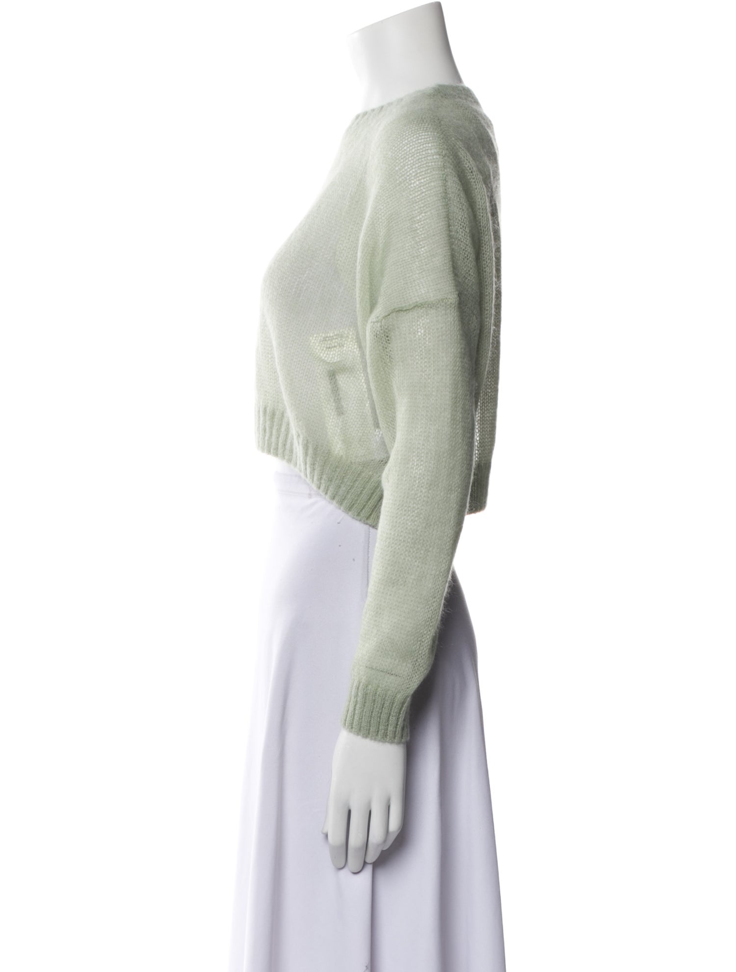 Brunello Cucinelli Mohair Crew Neck Sweater w/ Tags