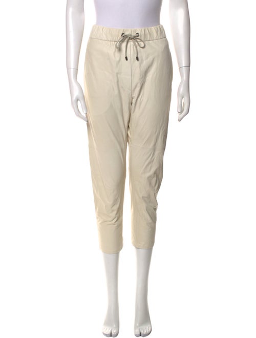 Brunello Cucinelli Leather Skinny Leg Pants
