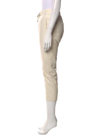 Brunello Cucinelli Leather Skinny Leg Pants