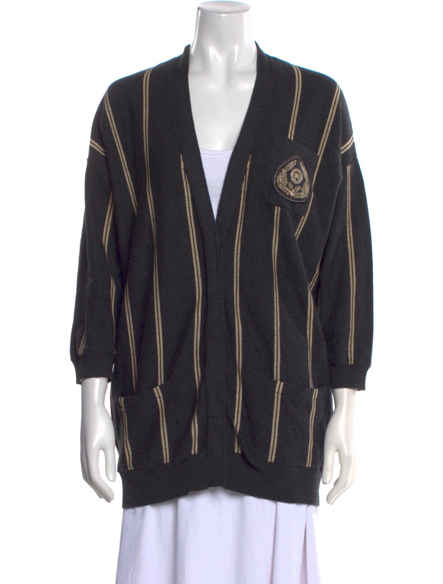 Brunello Cucinelli Cashmere Striped Sweater