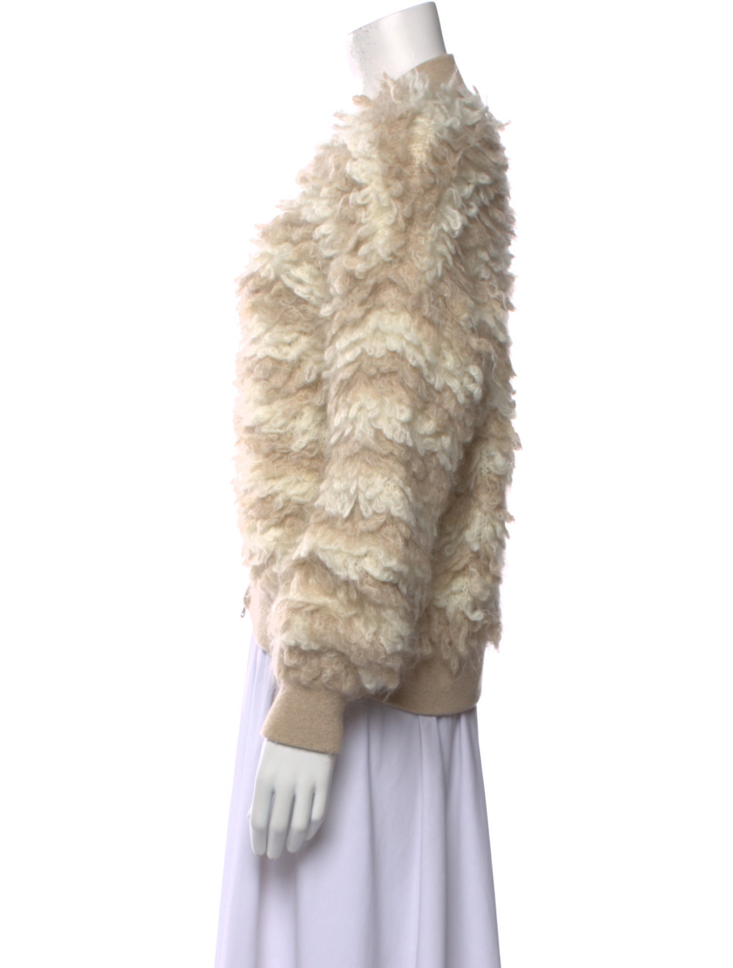 Brunello Cucinelli Mohair Striped Sweater