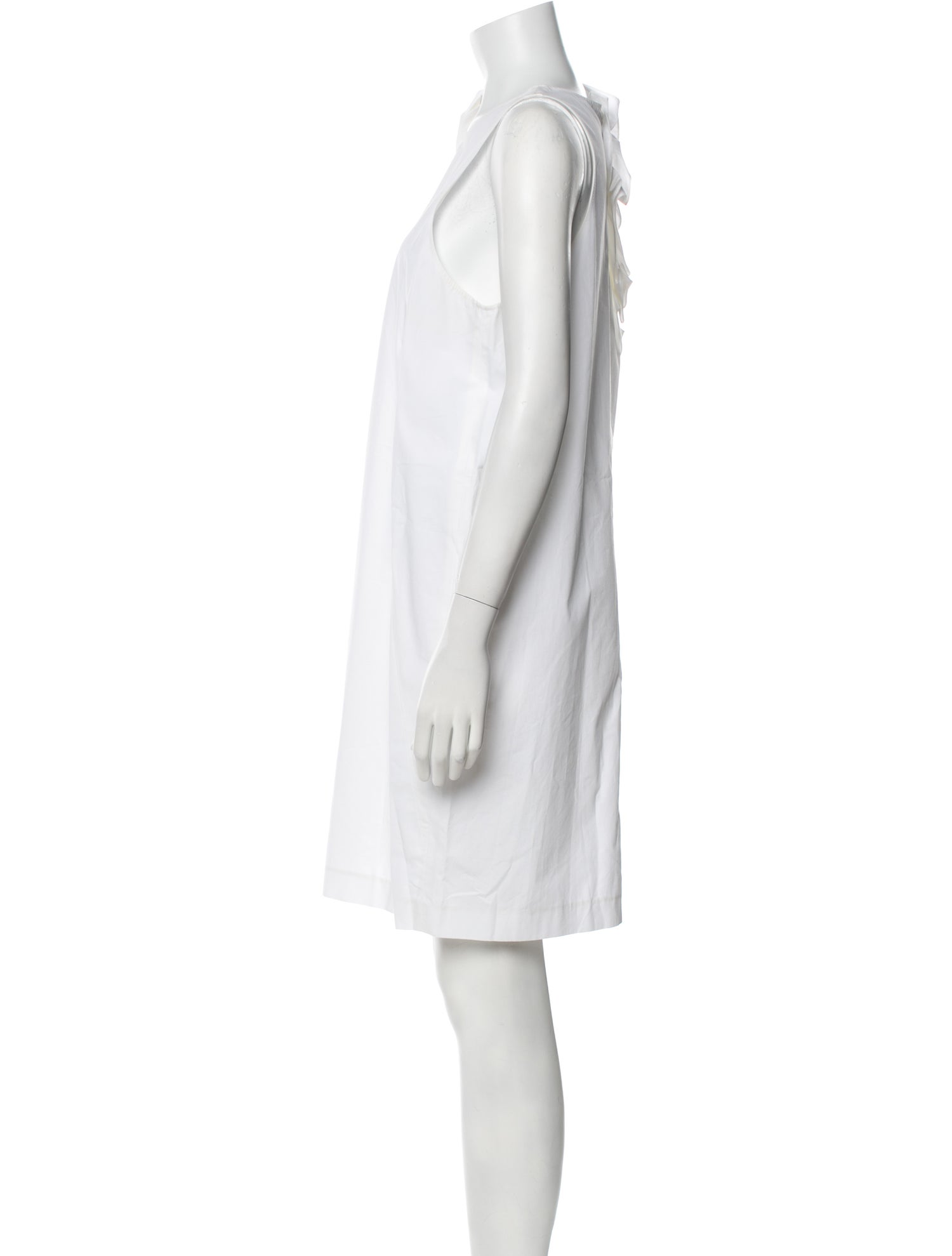 Brunello Cucinelli Square Neckline Mini Dress