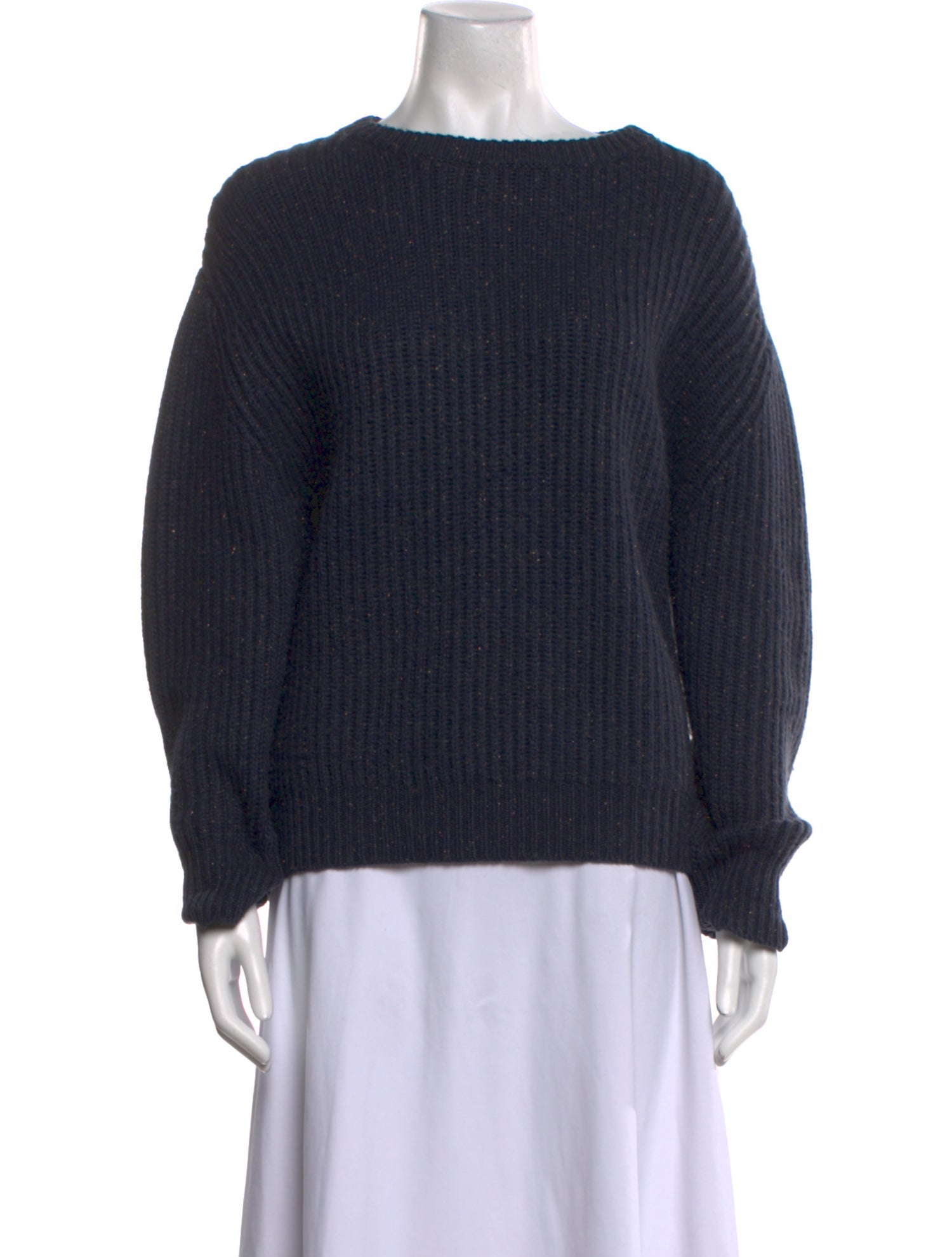 Brunello Cucinelli Cashmere Bateau Neckline Sweatshirt