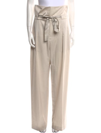 Brunello Cucinelli Virgin Wool Straight Leg Pants