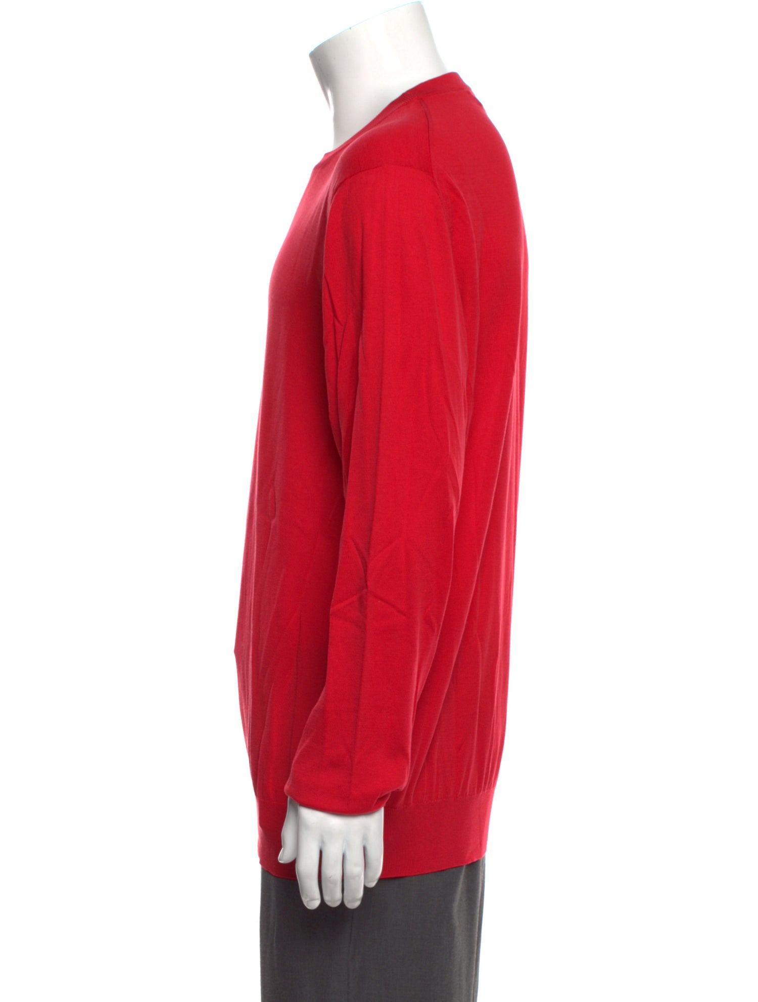 Brunello Cucinelli Crew Neck Long Sleeve T-Shirt