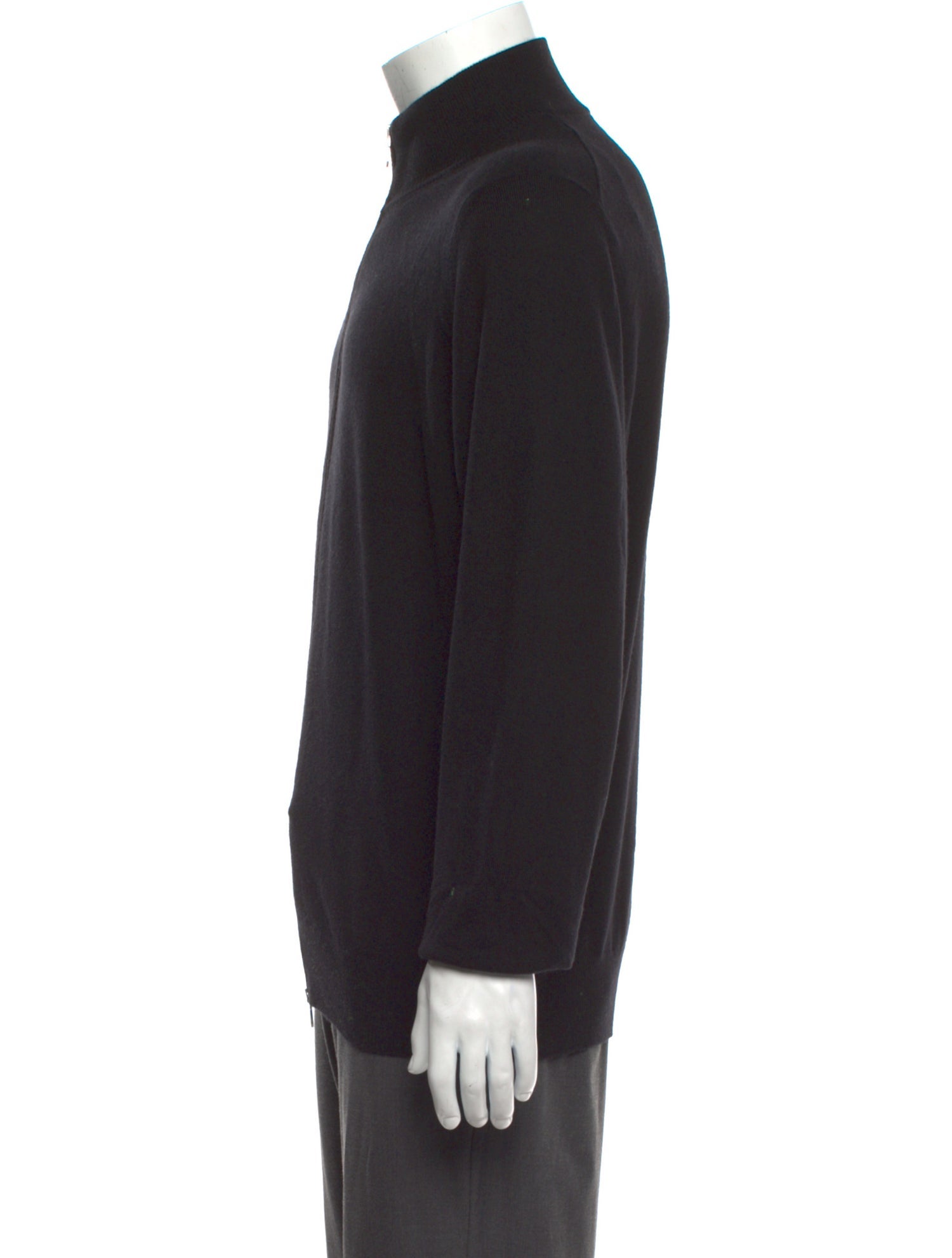 Brunello Cucinelli Cashmere Mock Neck Cardigan