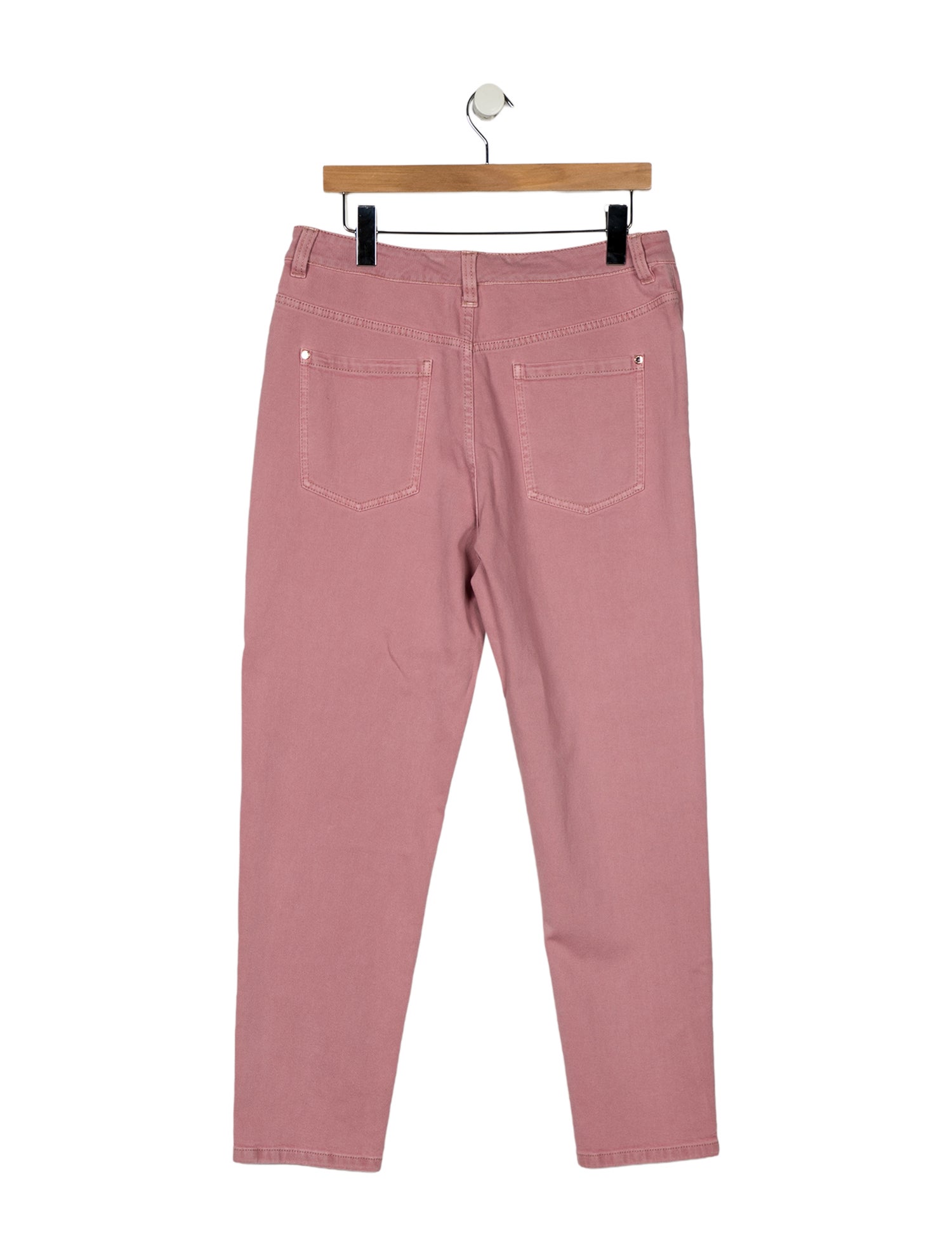 Brunello Cucinelli High-Rise Straight Leg Jeans