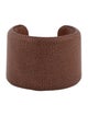 Brunello Cucinelli Leather Cuff Bracelet