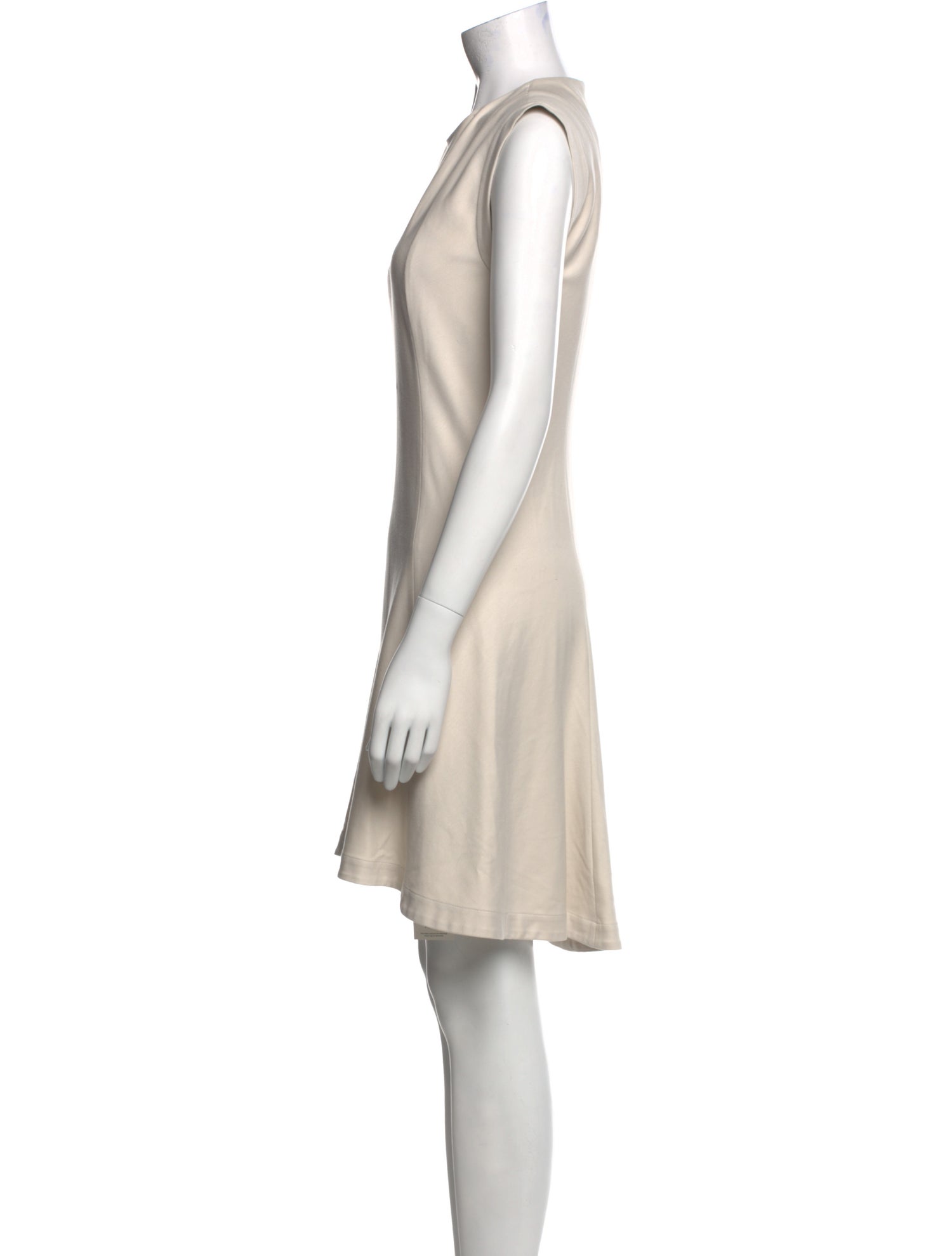 Brunello Cucinelli Crew Neck Mini Dress