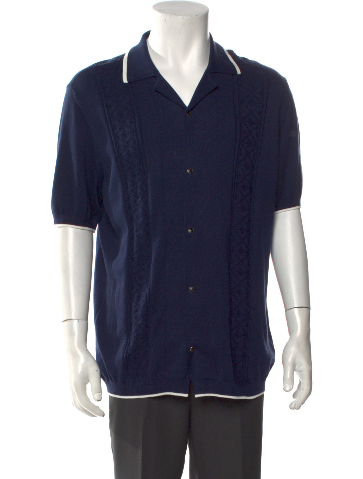 Brunello Cucinelli V-Neck Three-Quarter Sleeve Cardigan