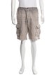 Brunello Cucinelli Linen Cargo Shorts