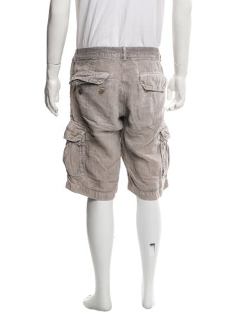 Brunello Cucinelli Linen Cargo Shorts