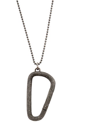 Brunello Cucinelli Carabiner Pendant Necklace