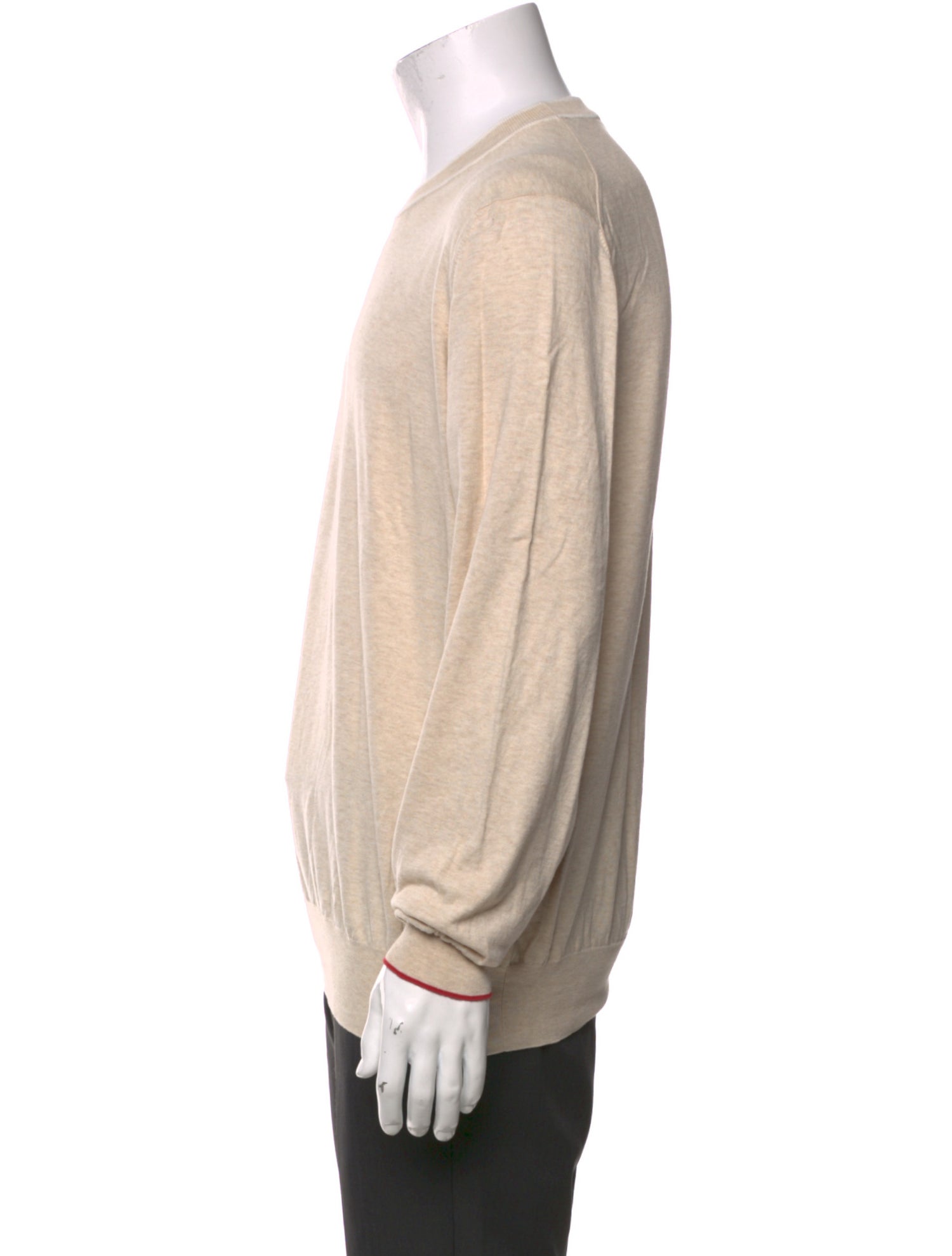 Brunello Cucinelli Crew Neck Long Sleeve Pullover