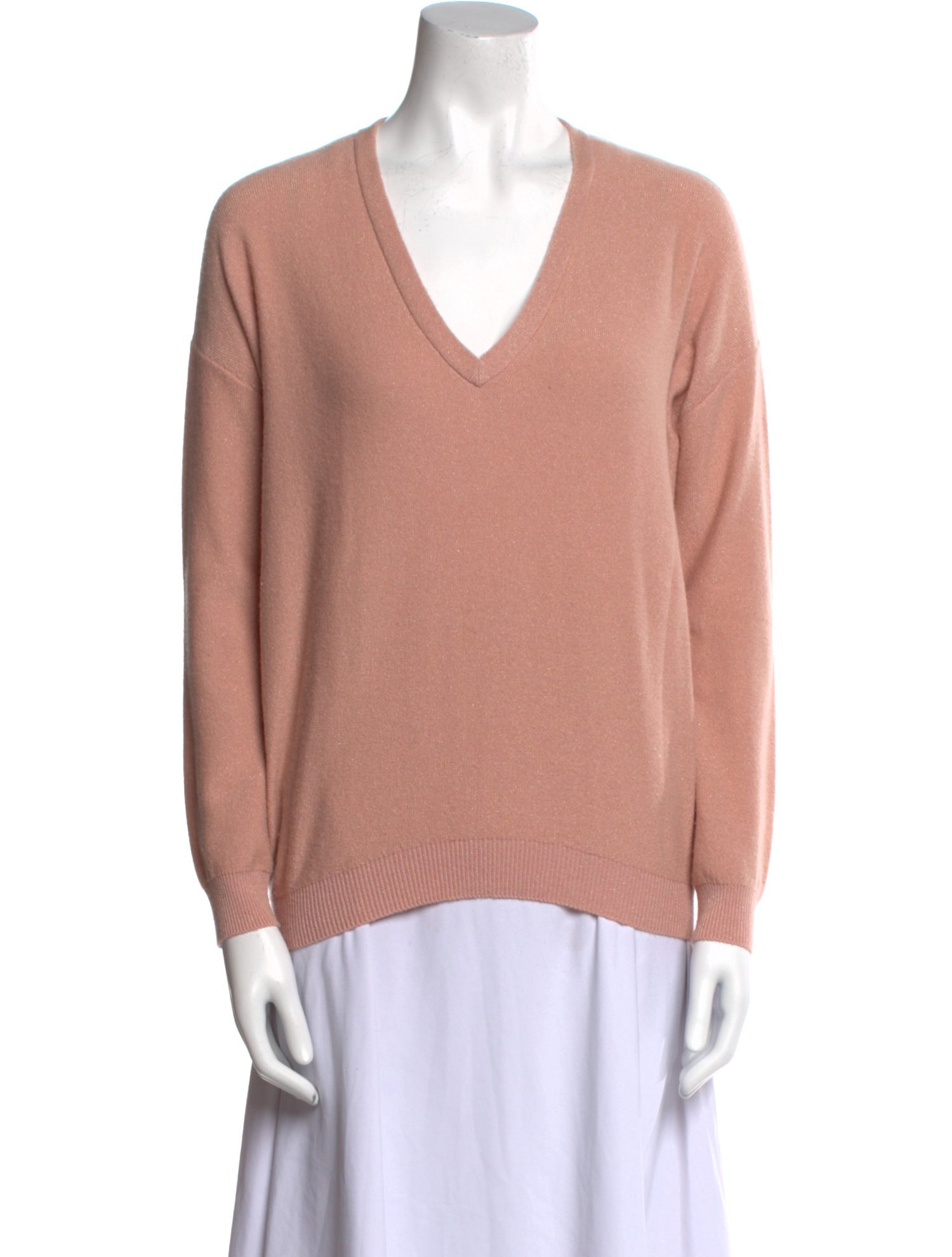 Brunello Cucinelli Cashmere V-Neck Sweater