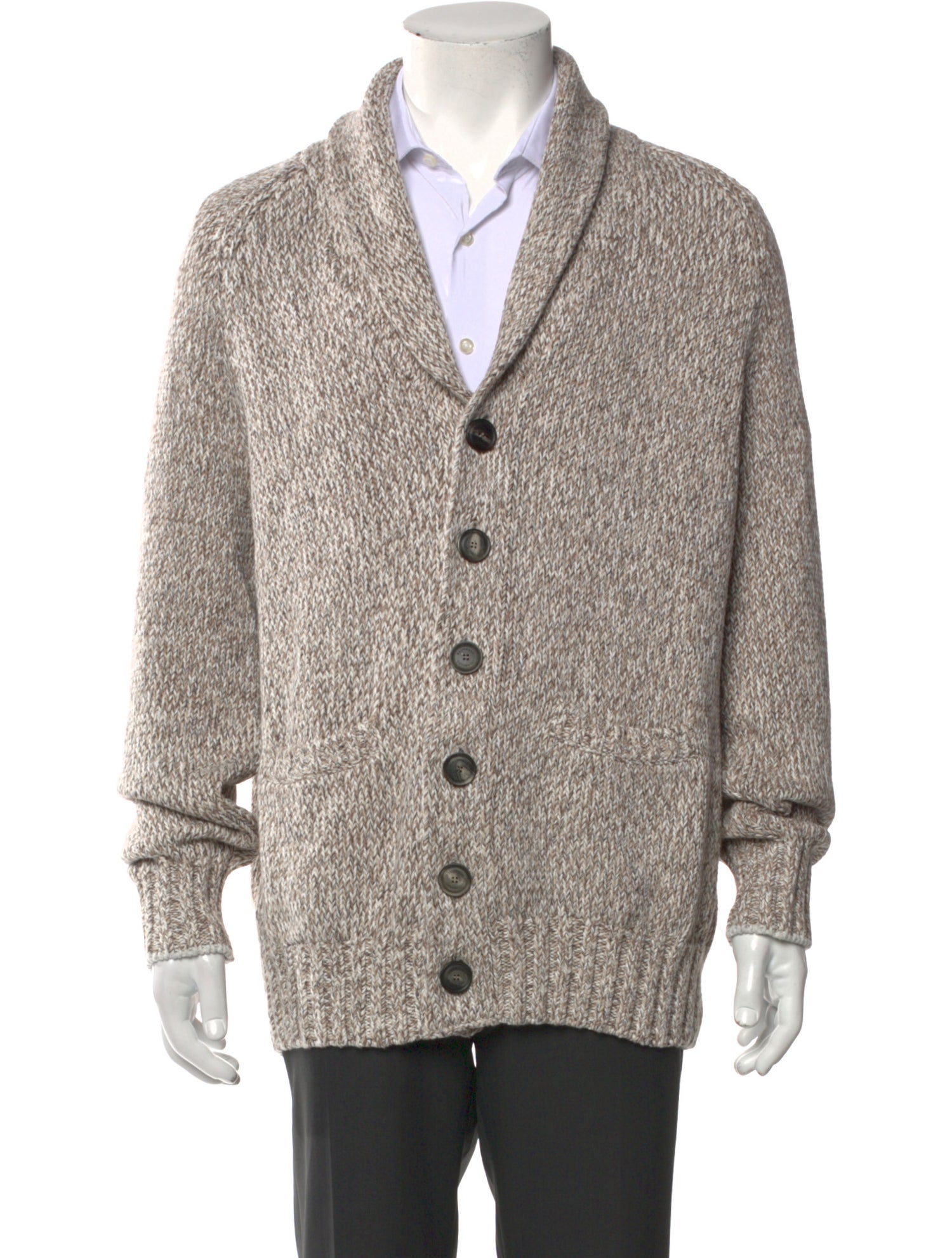 Brunello Cucinelli V-Neck Long Sleeve Cardigan
