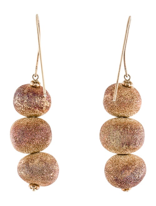 Brunello Cucinelli Glitter Drop Earrings