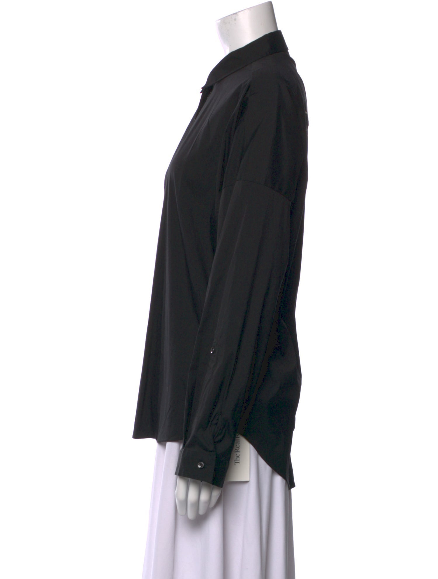 Brunello Cucinelli Long Sleeve Button-Up Top