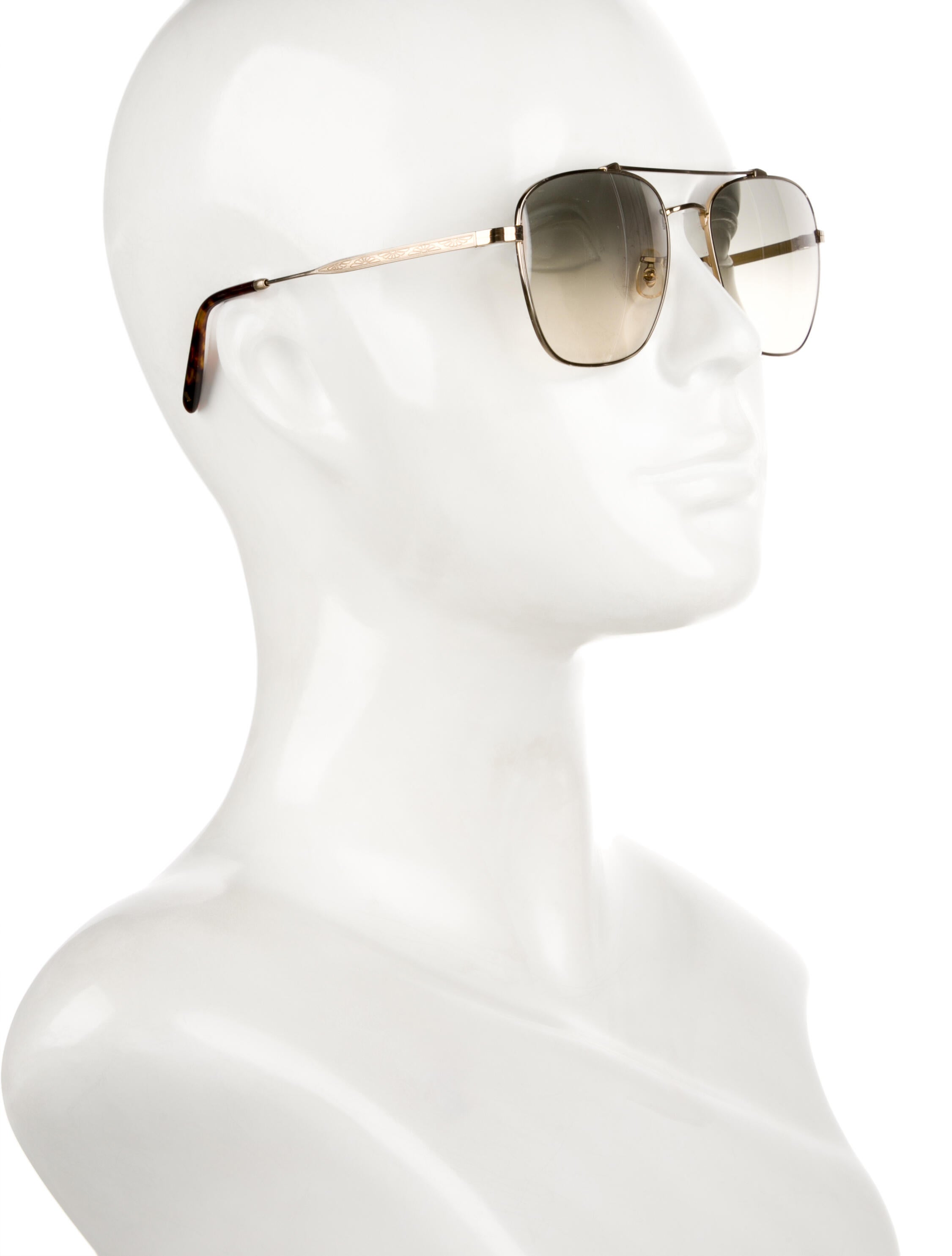 Brunello Cucinelli X Oliver Peoples Aviator Sunglasses