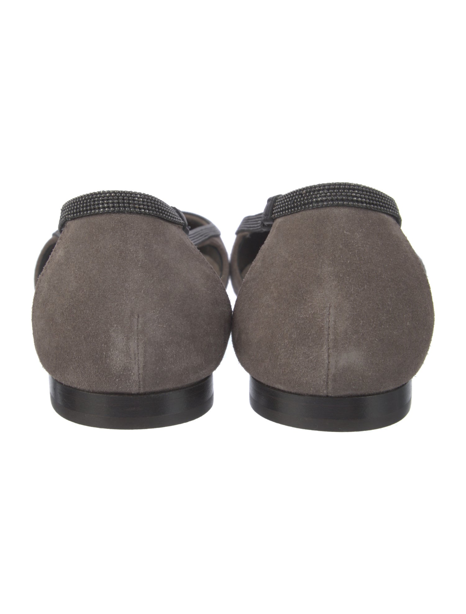 Brunello Cucinelli Suede Ballet Flats