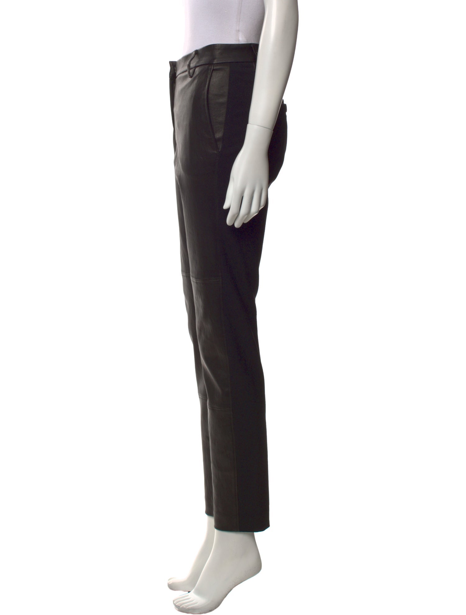 Brunello Cucinelli Virgin Wool Straight Leg Pants