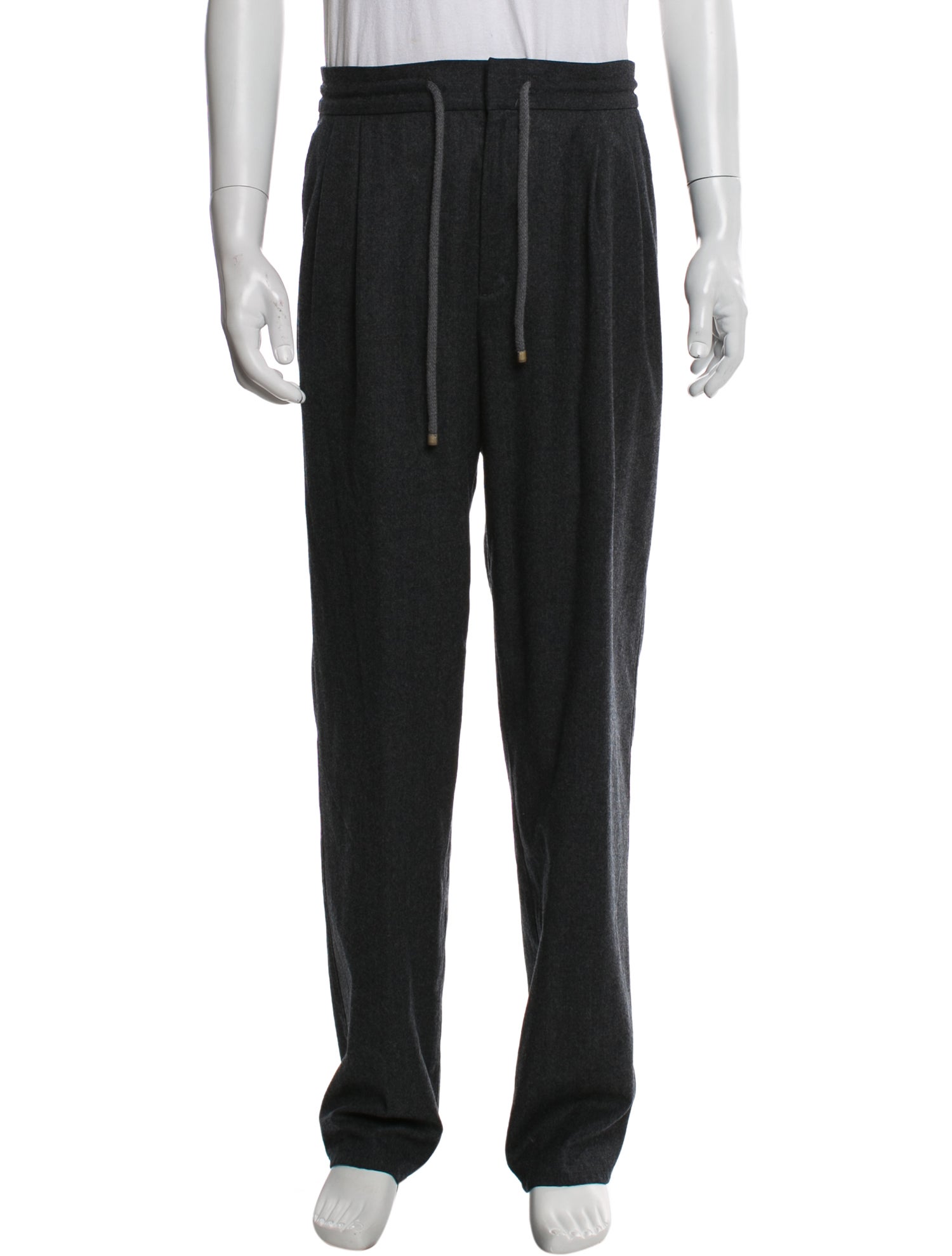 Brunello Cucinelli Virgin Wool Dress Pants