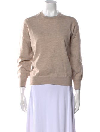 Brunello Cucinelli Virgin Wool Crew Neck Sweater