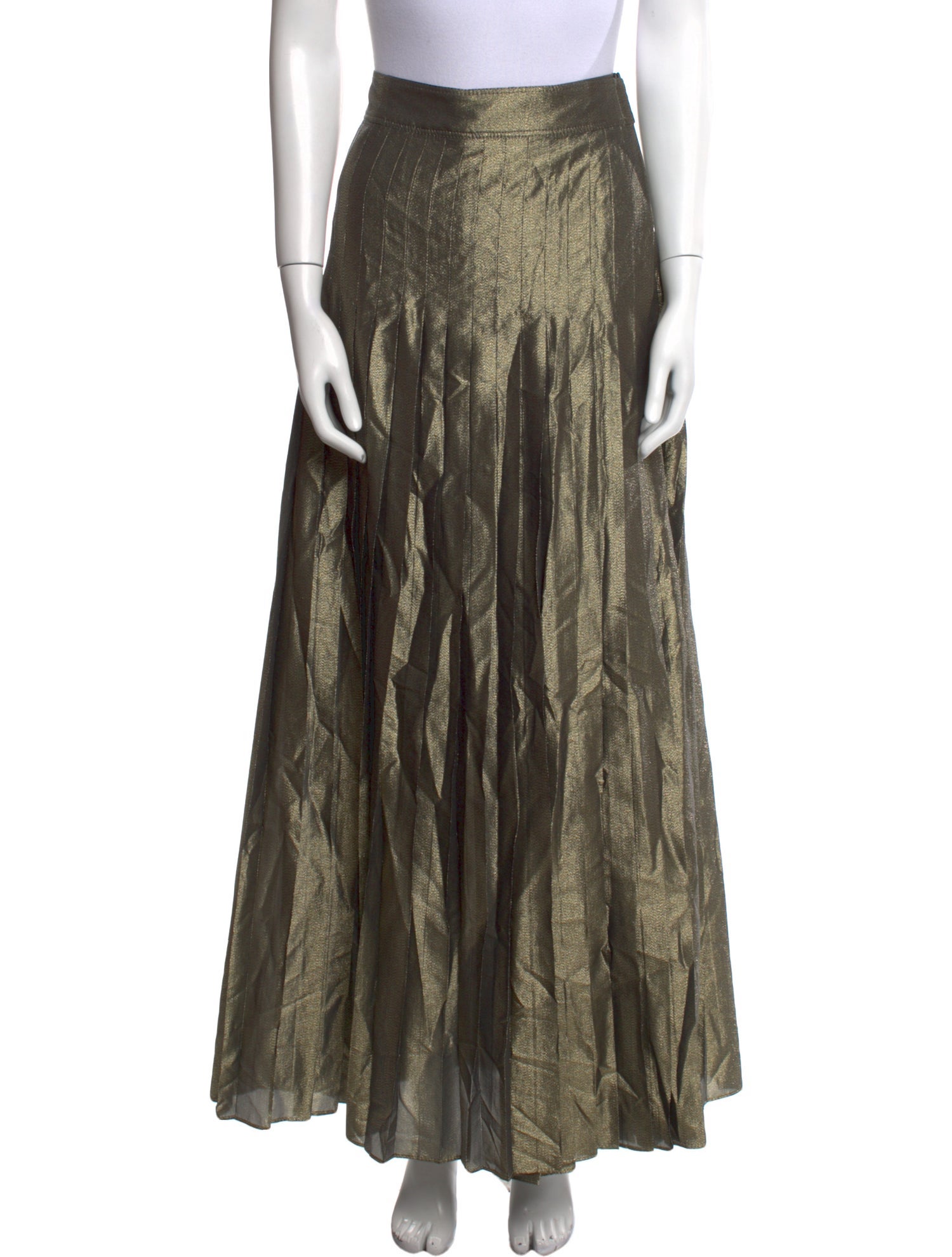 Brunello Cucinelli Silk Long Skirt