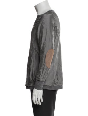 Brunello Cucinelli Silk Crew Neck T-Shirt