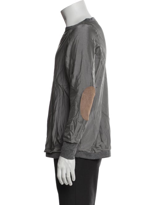 Brunello Cucinelli Silk Crew Neck T-Shirt