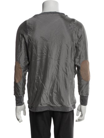 Brunello Cucinelli Silk Crew Neck T-Shirt