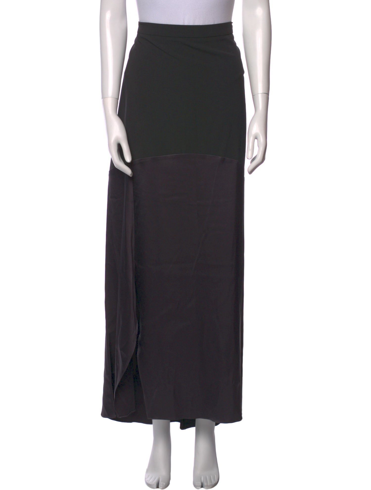 Brunello Cucinelli Silk Long Skirt