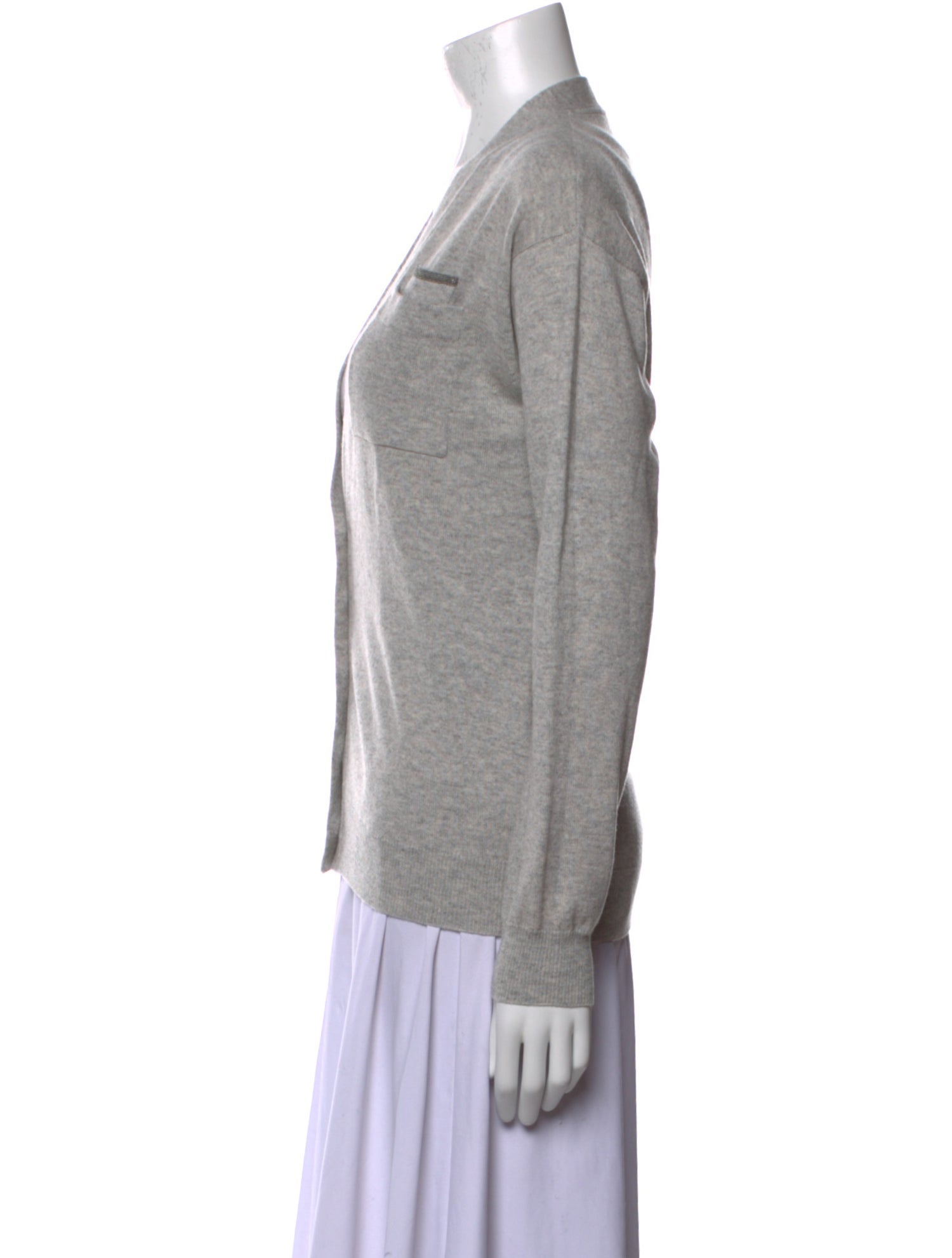 Brunello Cucinelli Cashmere V-Neck Sweater