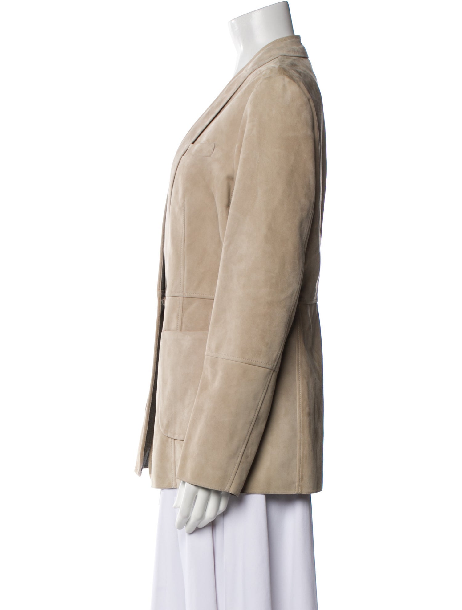 Brunello Cucinelli Leather Blazer