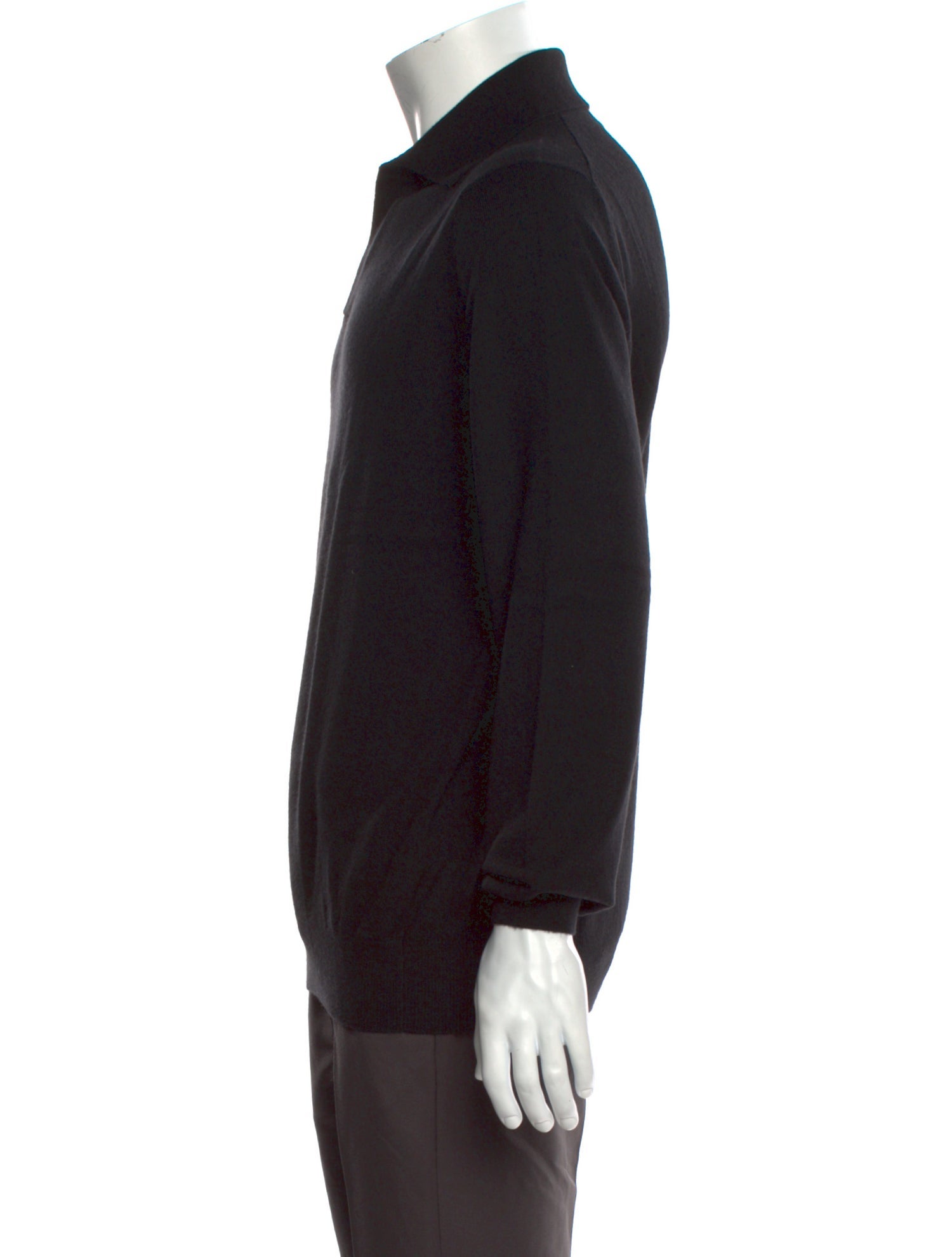 Brunello Cucinelli Cashmere V-Neck Polo Sweater