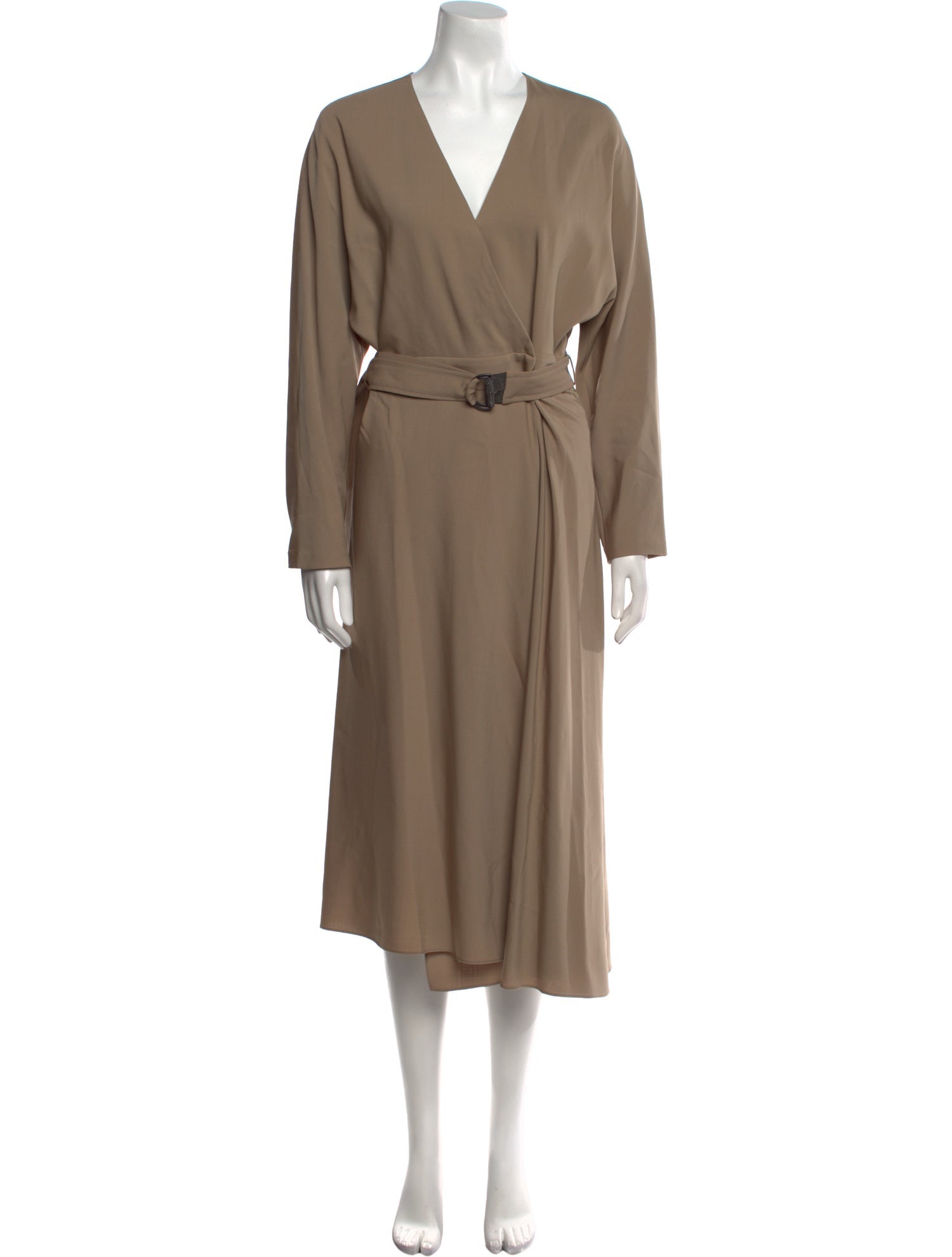 Brunello Cucinelli Virgin Wool Long Dress