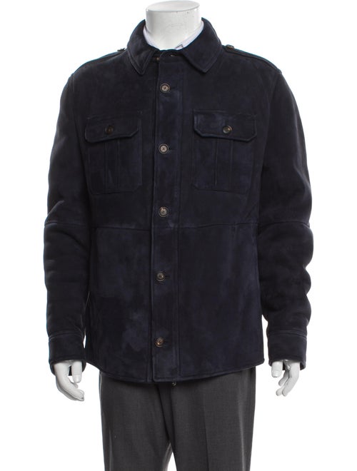 Brunello Cucinelli Shearling Utility Jacket